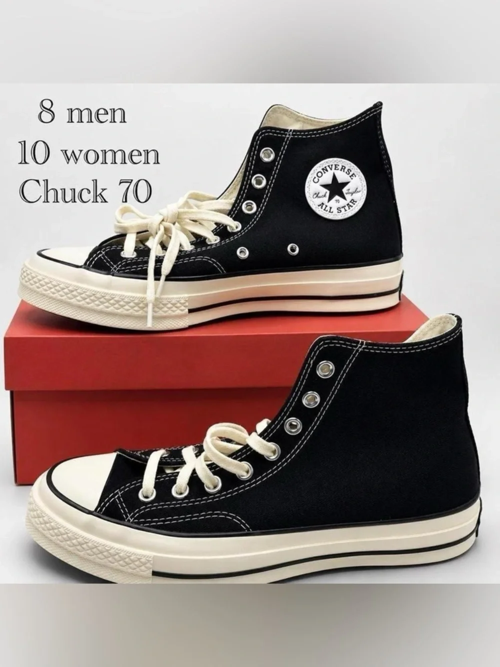 Converse Chuck 70 High Top Sneakers - Black